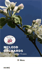 Mobile Screenshot of mcleodorchards.com